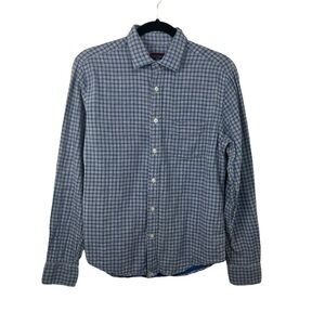 Untuckit Pugliese Double Layer Cotton Button Up Shirt